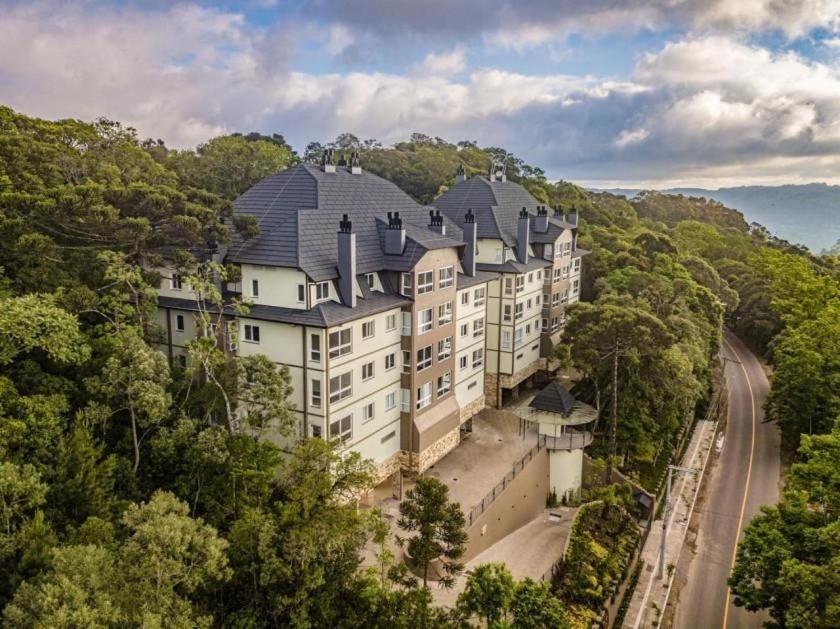 Jardins De Gramado 305 A - Apto Junto Ao Centro De Gramado Apartamento Exterior foto